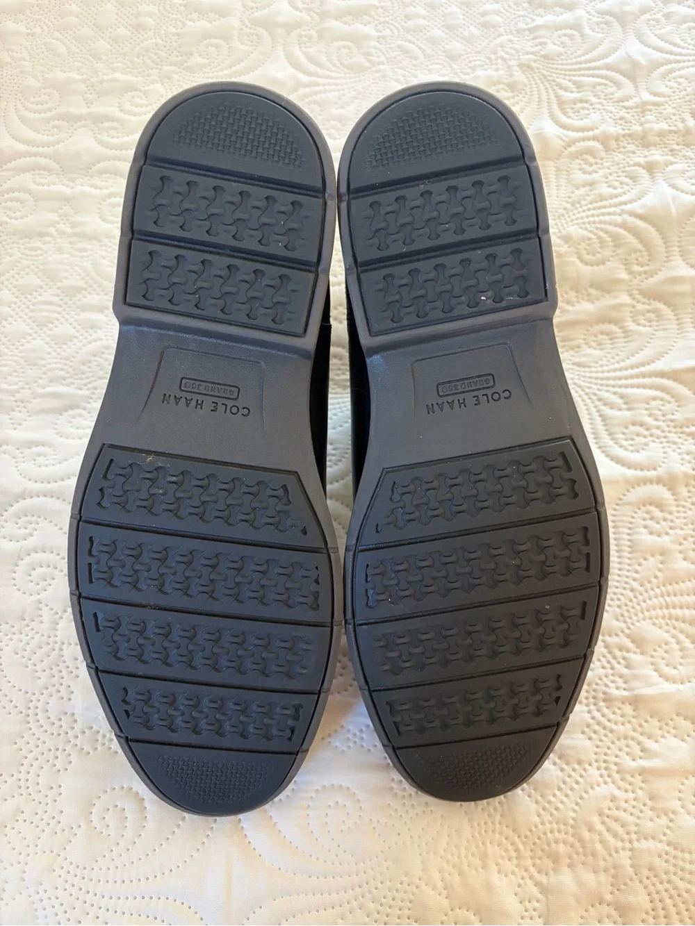 Cole Haan Black Leather Chukka Boots